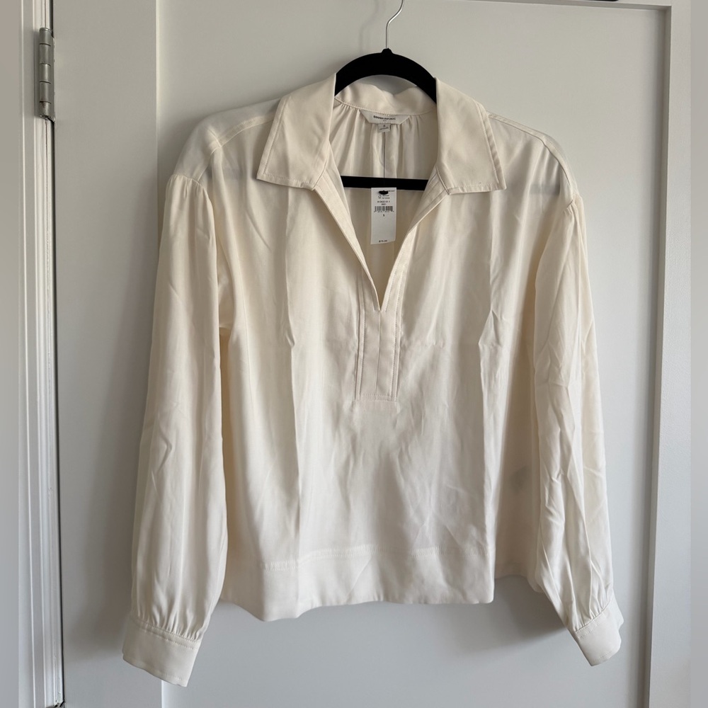 Banana Republic Cream Blouse